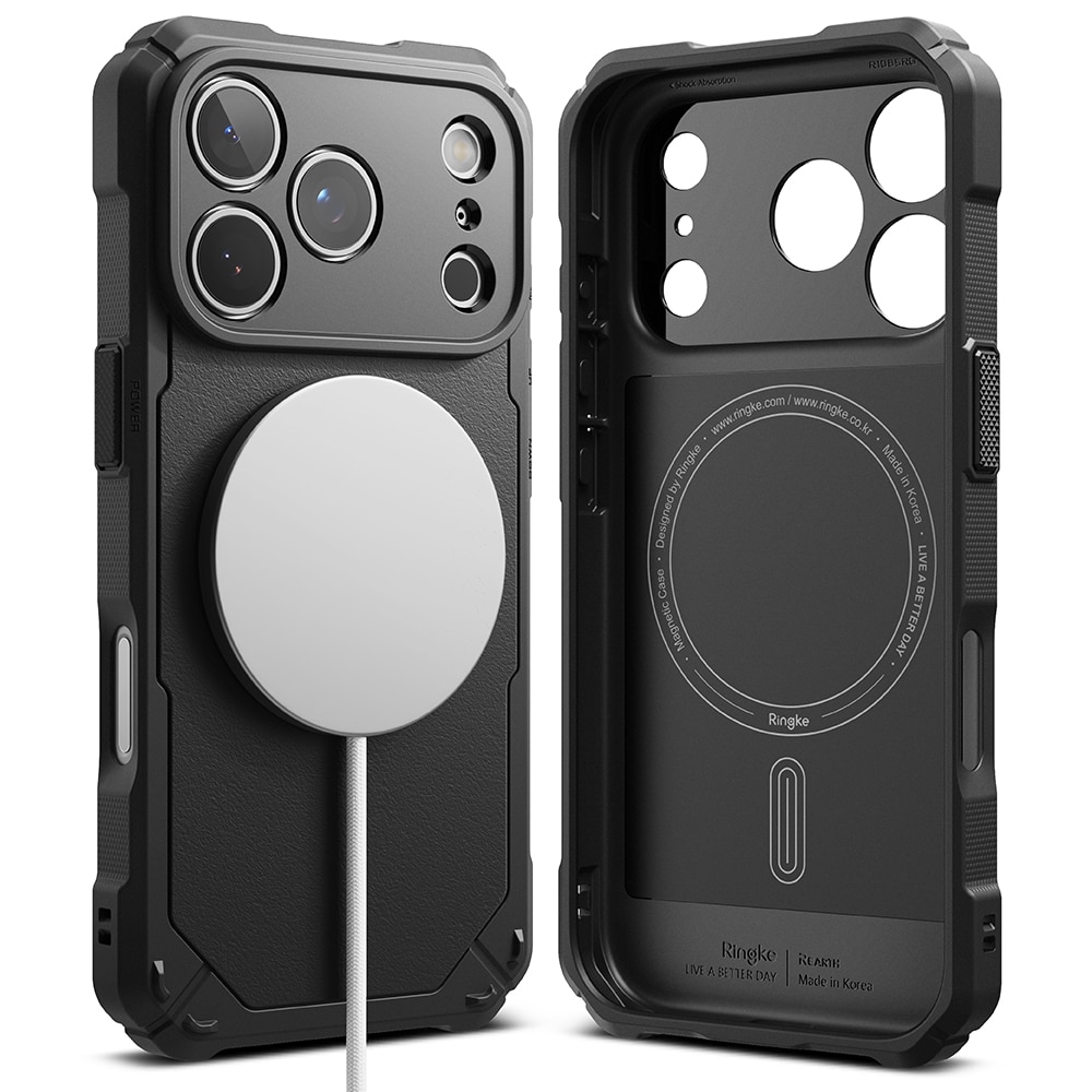 Rugged Gear Magnetic Funda iPhone 17 Pro Black