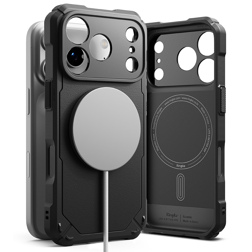 Rugged Gear Magnetic Funda iPhone 17 Pro Black