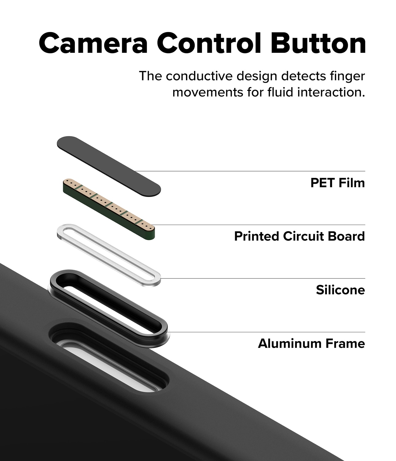 Silicone Magnetic Funda iPhone 17 Pro Max Black