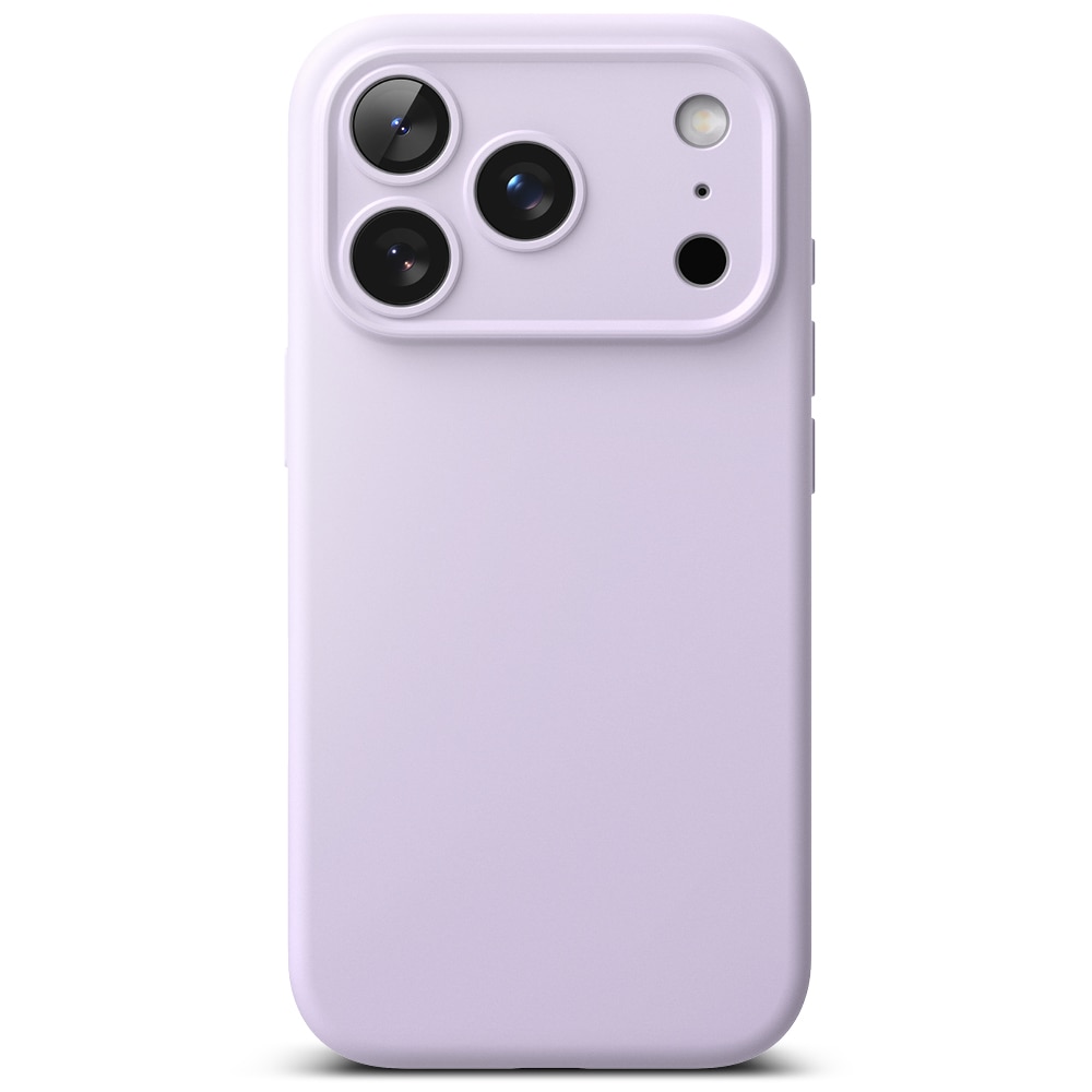 Silicone Magnetic Funda iPhone 17 Pro Light Purple