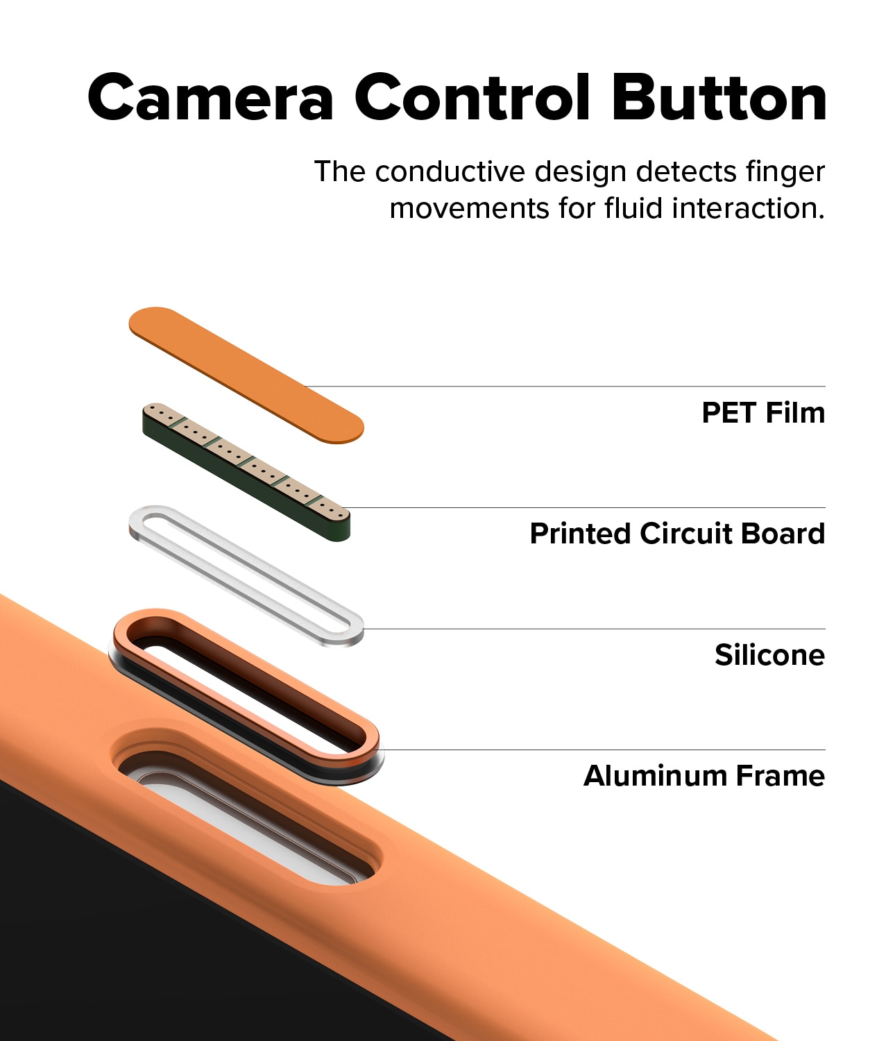 Silicone Magnetic Funda iPhone 17 Pro Max Tangerine