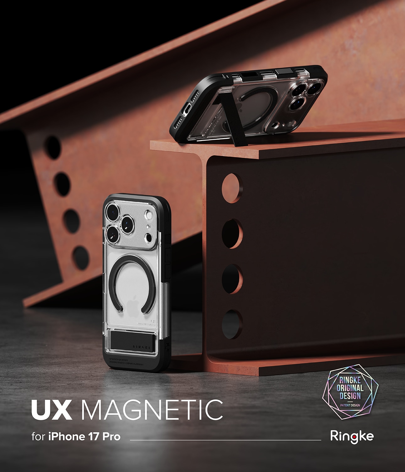 Funda UX Magnetic iPhone 17 Pro Clear
