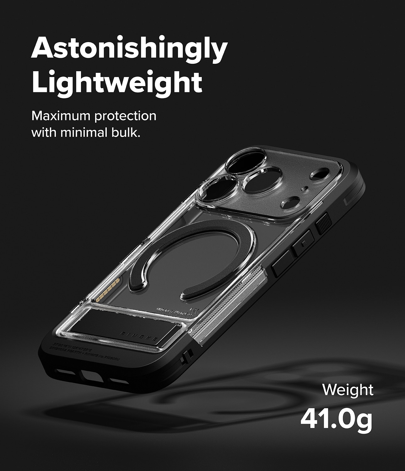 Funda UX Magnetic iPhone 17 Pro Clear