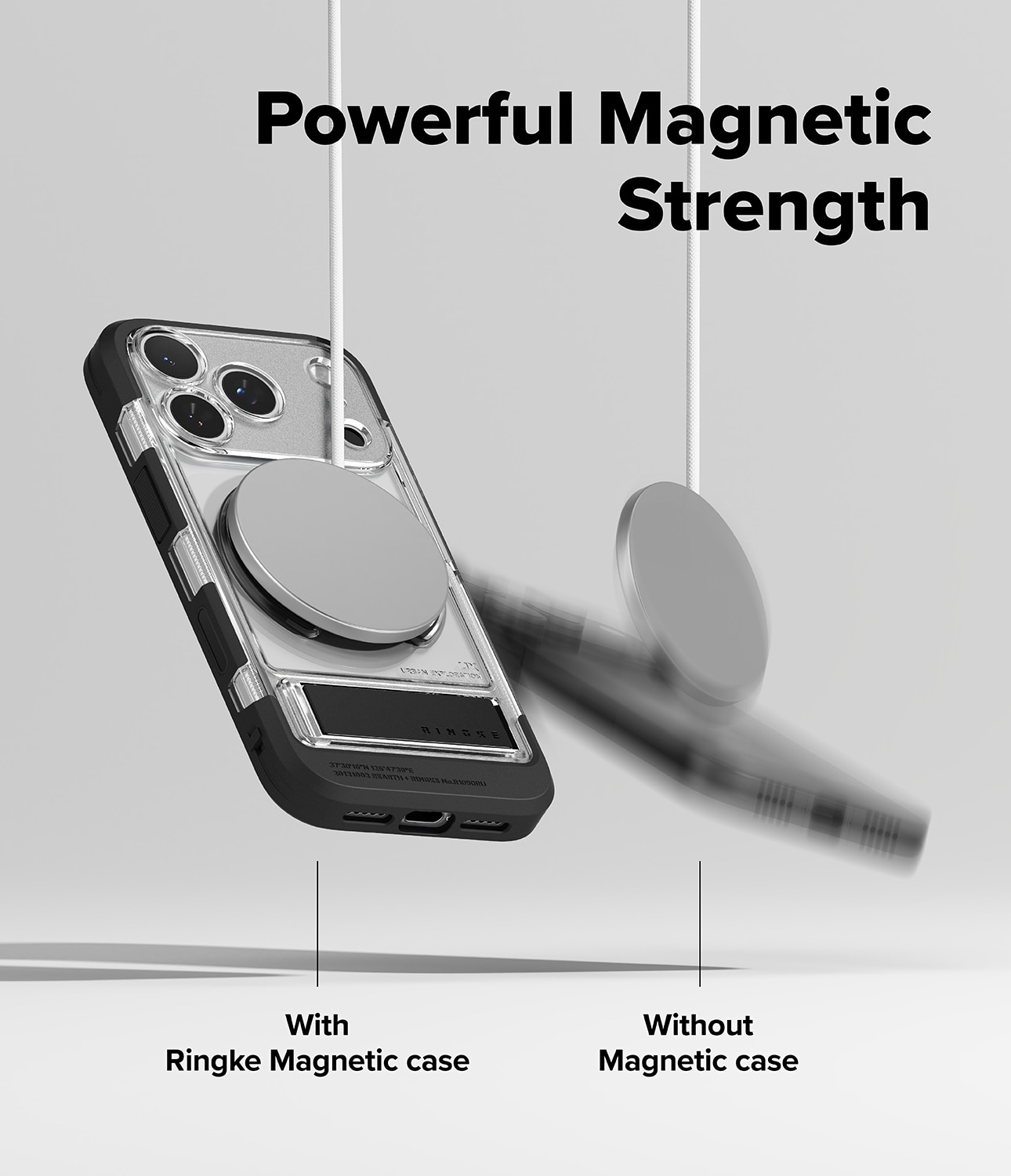 Funda UX Magnetic iPhone 17 Pro Clear