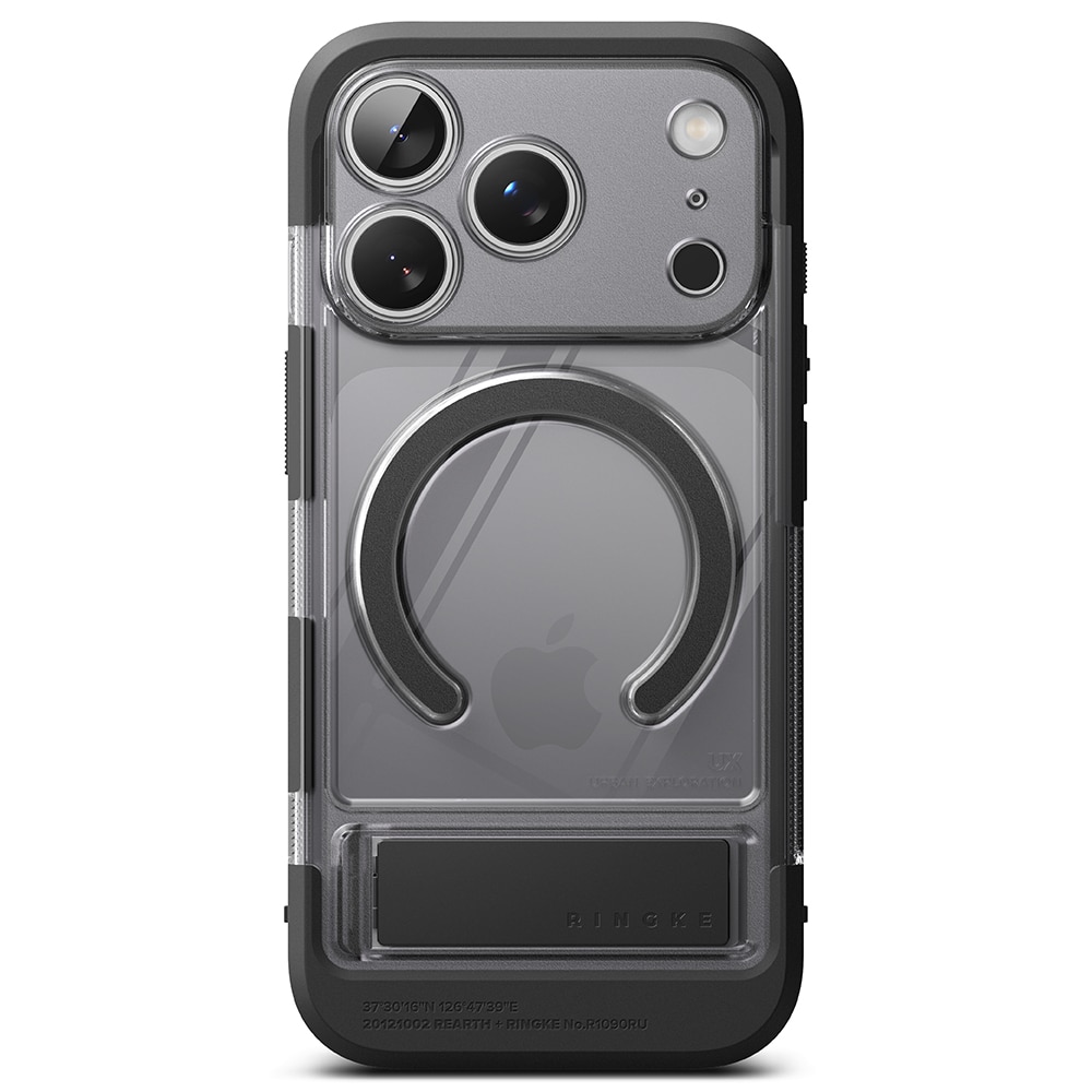 Funda UX Magnetic iPhone 17 Pro Smoke Black