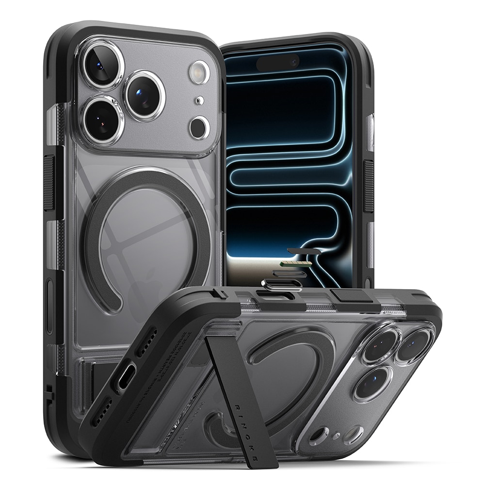 Funda UX Magnetic iPhone 17 Pro Smoke Black