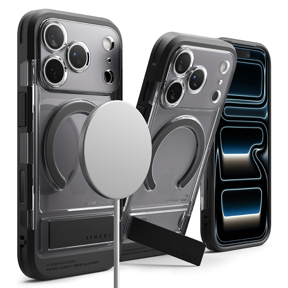 Funda UX Magnetic iPhone 17 Pro Smoke Black