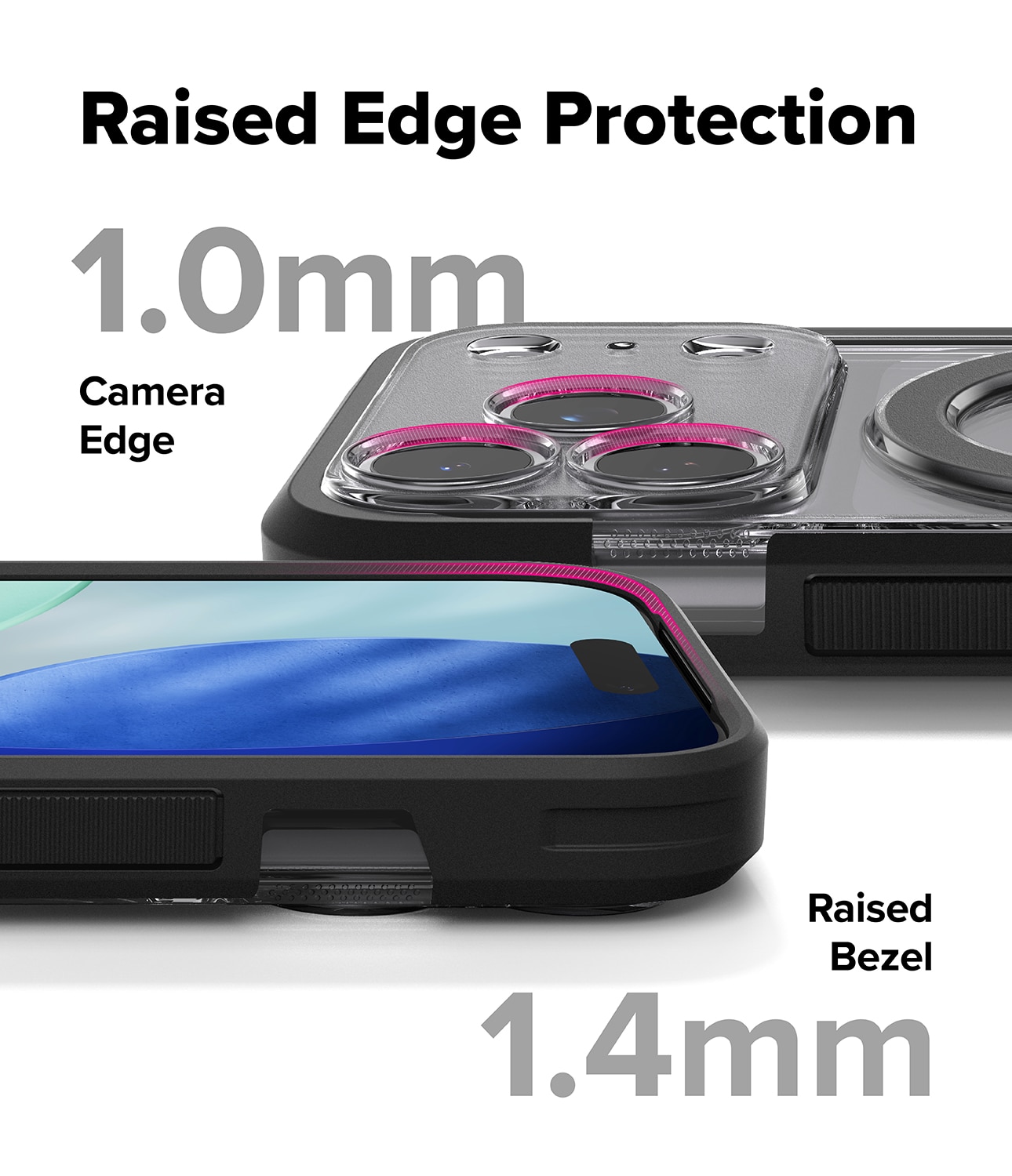 Funda UX Magnetic iPhone 17 Pro Smoke Black