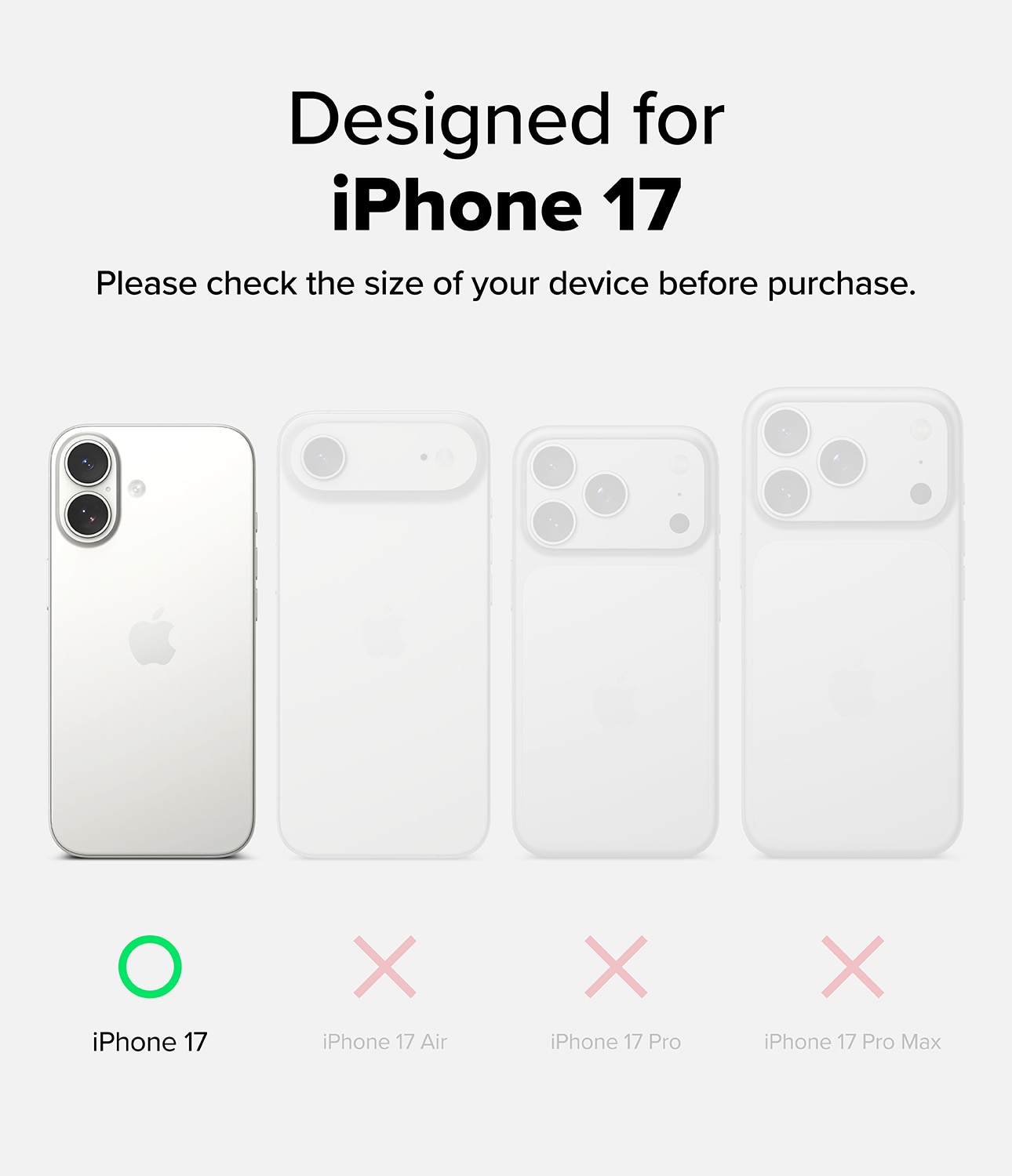 Easy Slide Privacy Glass (2 piezas) iPhone 17