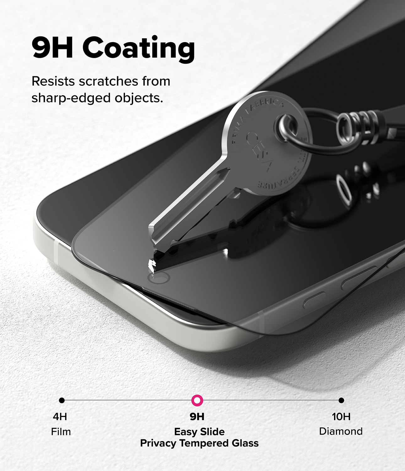 Easy Slide Privacy Glass (2 piezas) iPhone 17