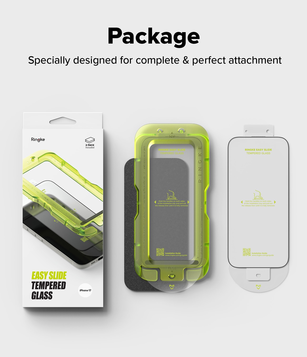 Easy Slide Glass (2 piezas) iPhone 17
