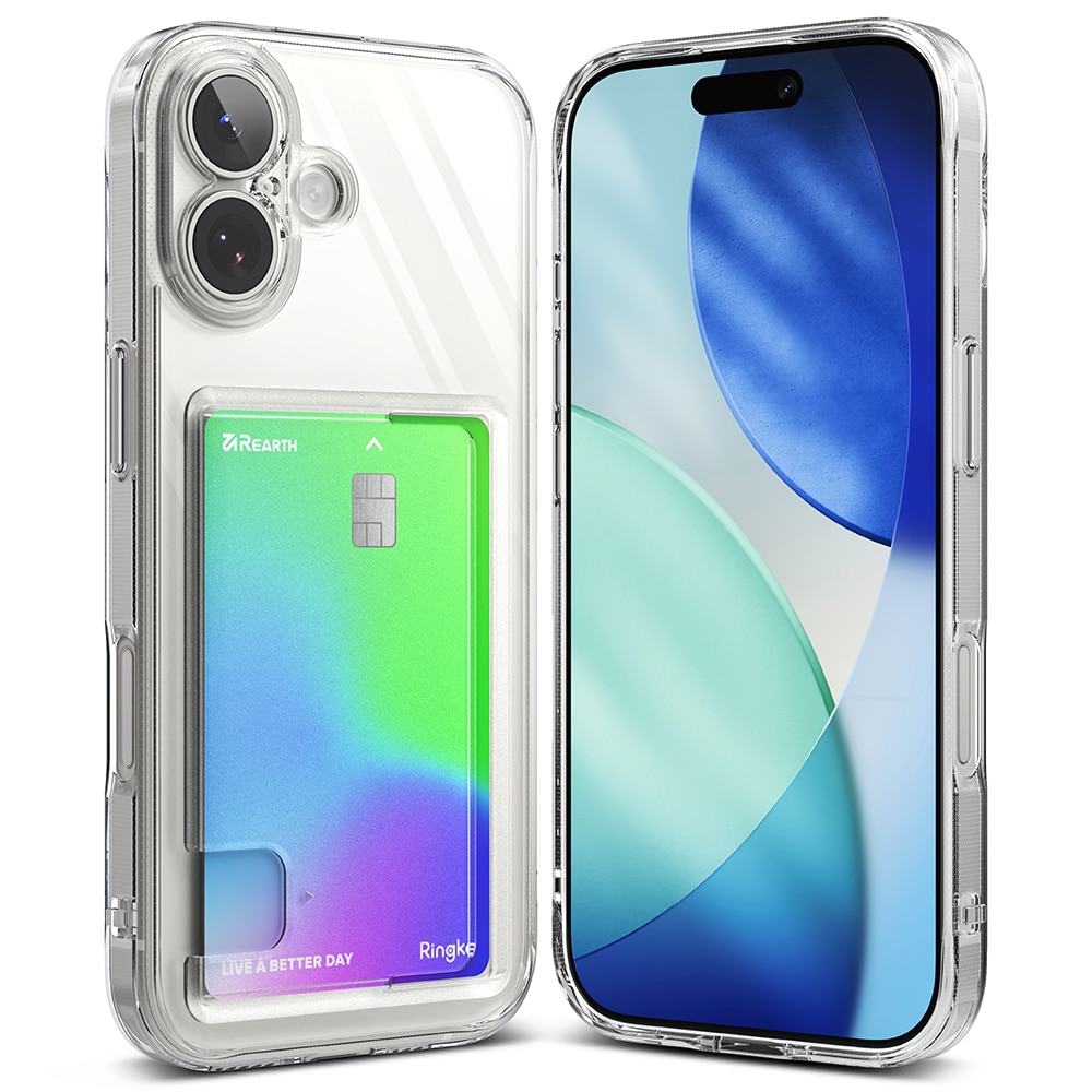 Funda Fusion Card iPhone 17 Transparente