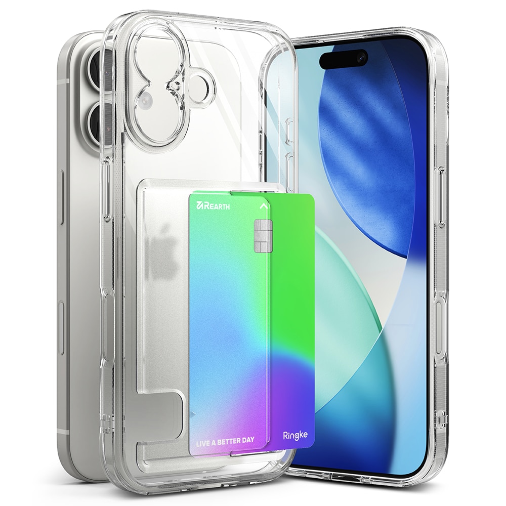 Funda Fusion Card iPhone 17 Transparente