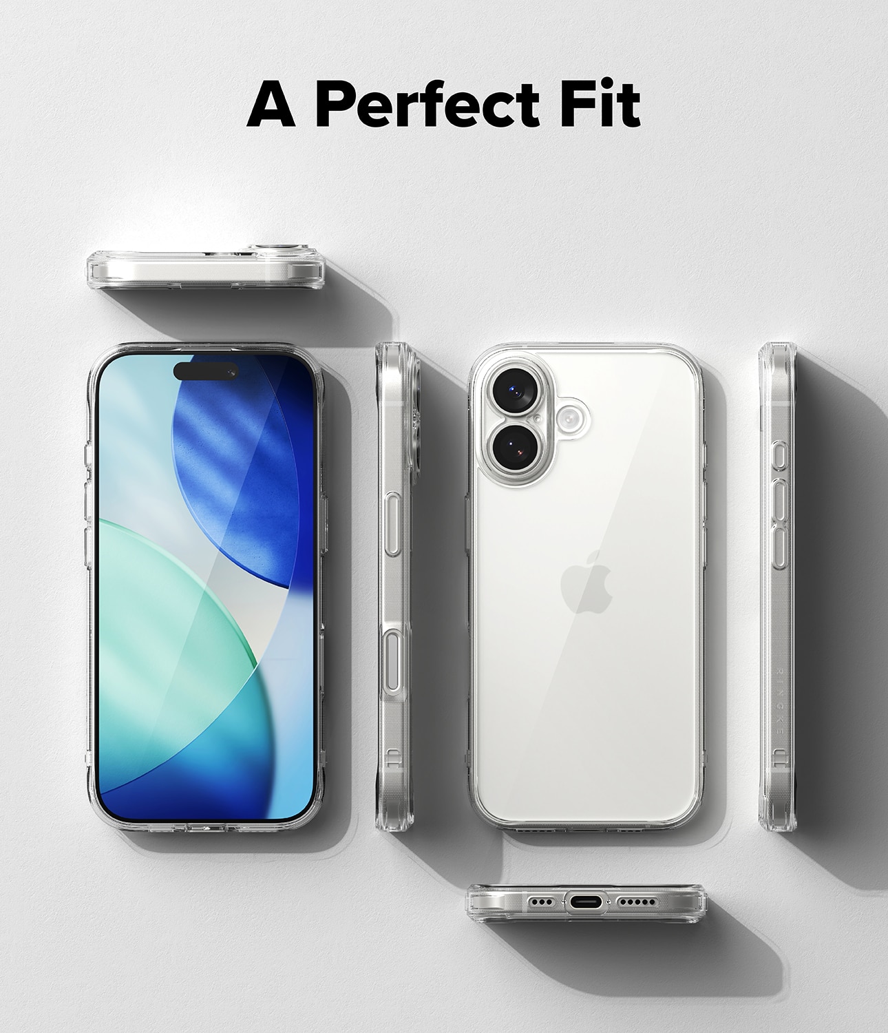 Funda Fusion iPhone 17 Clear