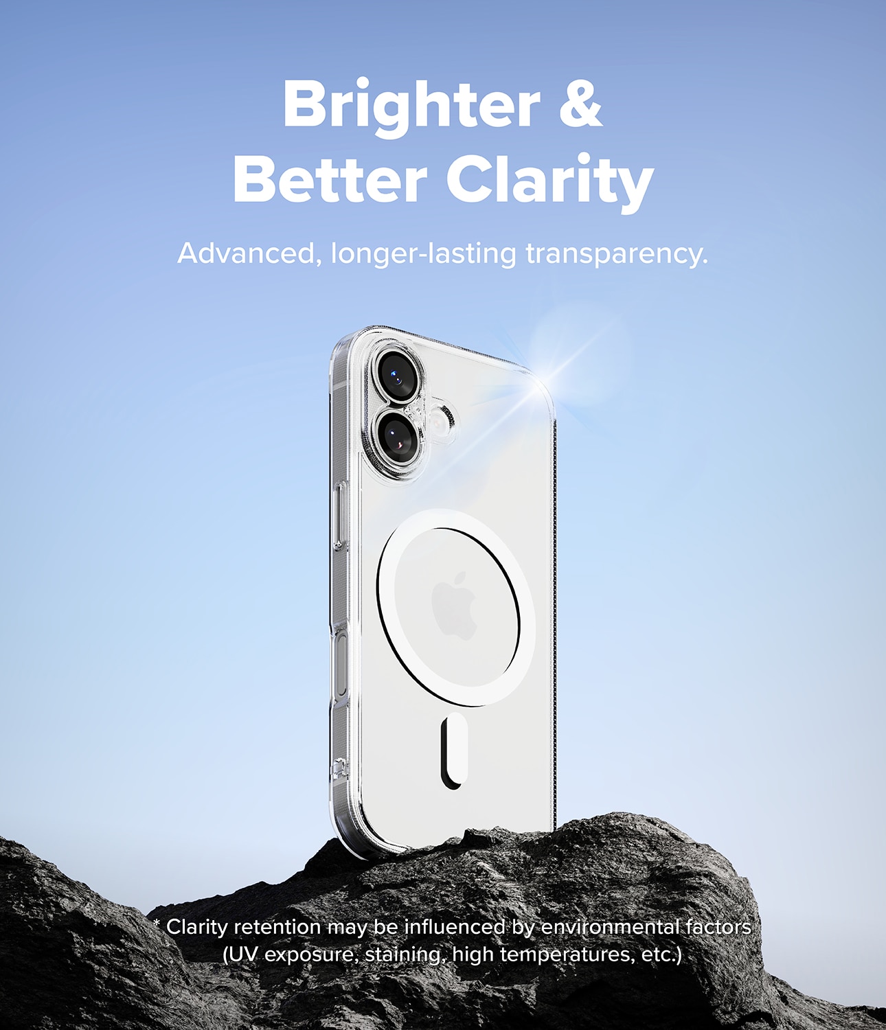 Funda Fusion Magnetic iPhone 17 Transparente