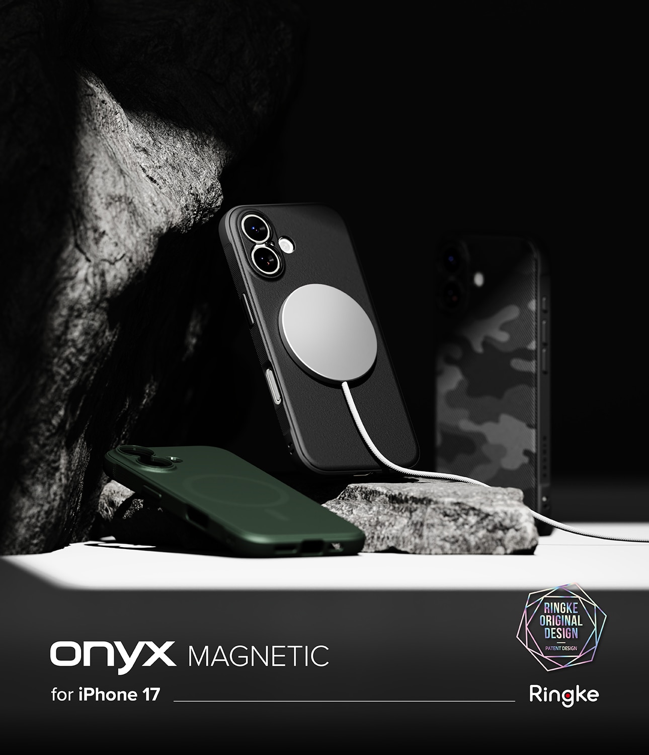 Funda Onyx Magnetic iPhone 17 Black