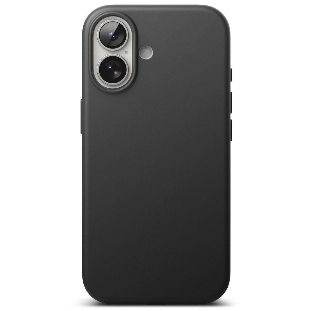 Silicone Magnetic Funda iPhone 17 Black