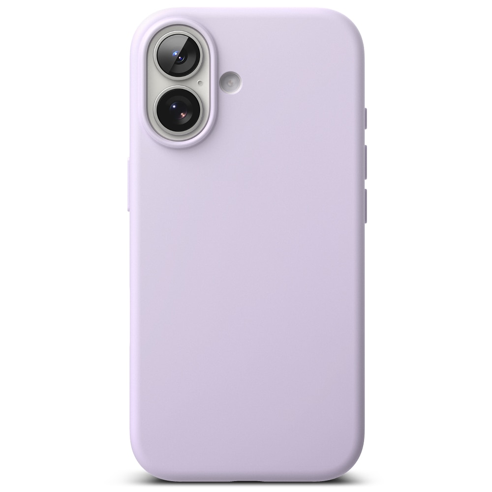 Silicone Magnetic Funda iPhone 17 Light Purple