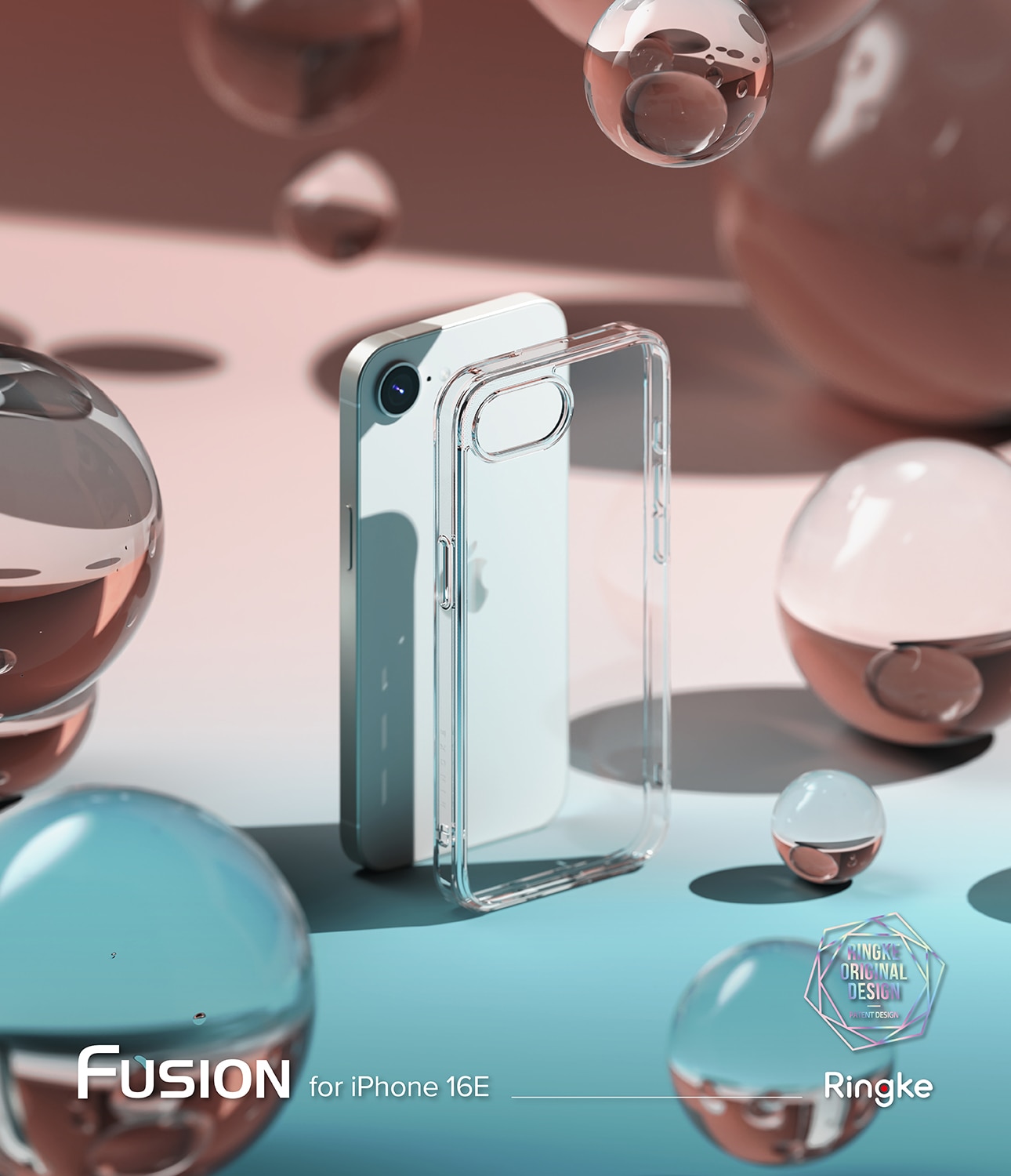Funda Fusion iPhone 16e Clear