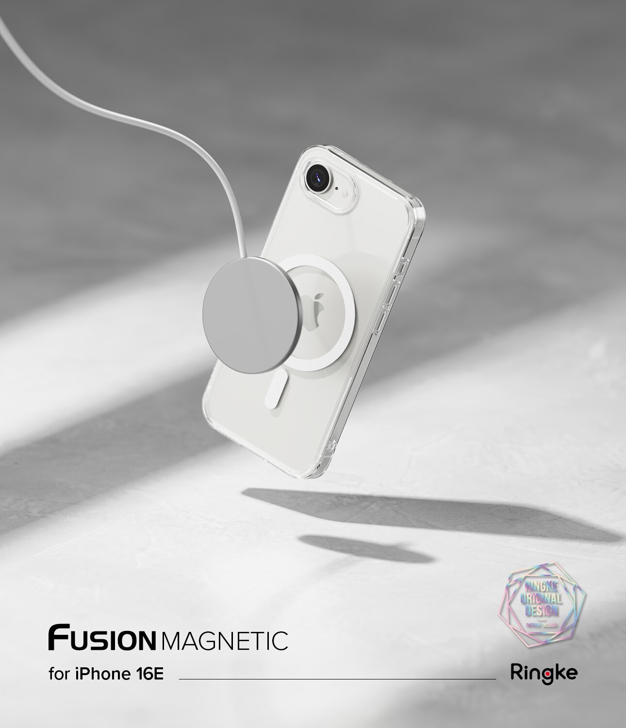 Funda Fusion Magnetic iPhone 16e Transparente