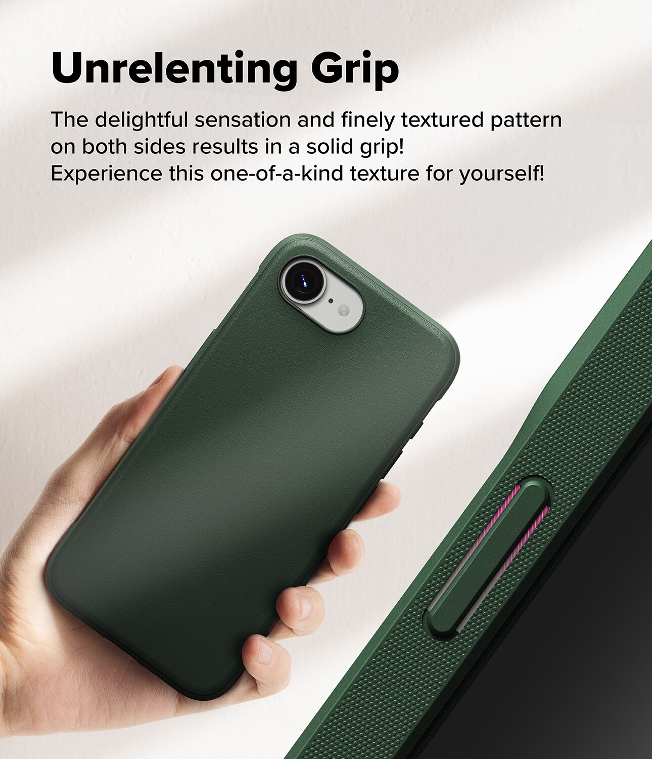 Funda Onyx iPhone 16e Dark Green