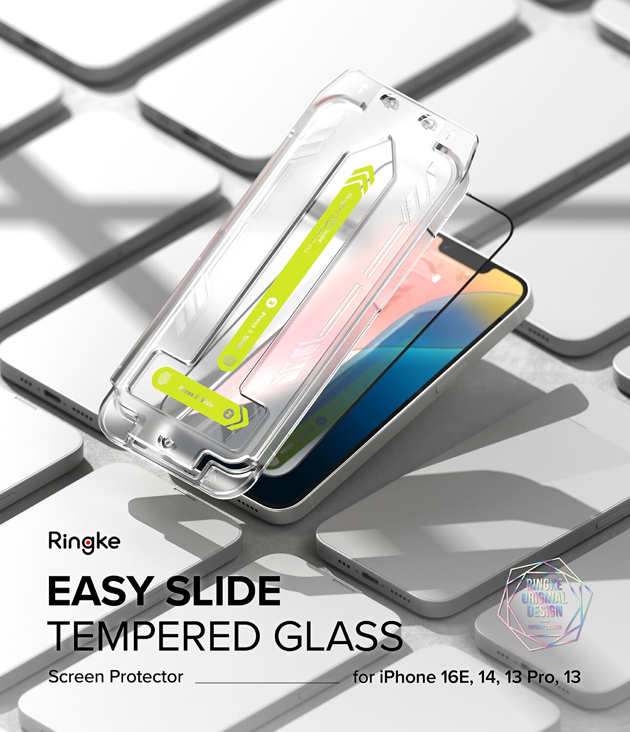 Easy Slide Glass (2 piezas) iPhone 16e