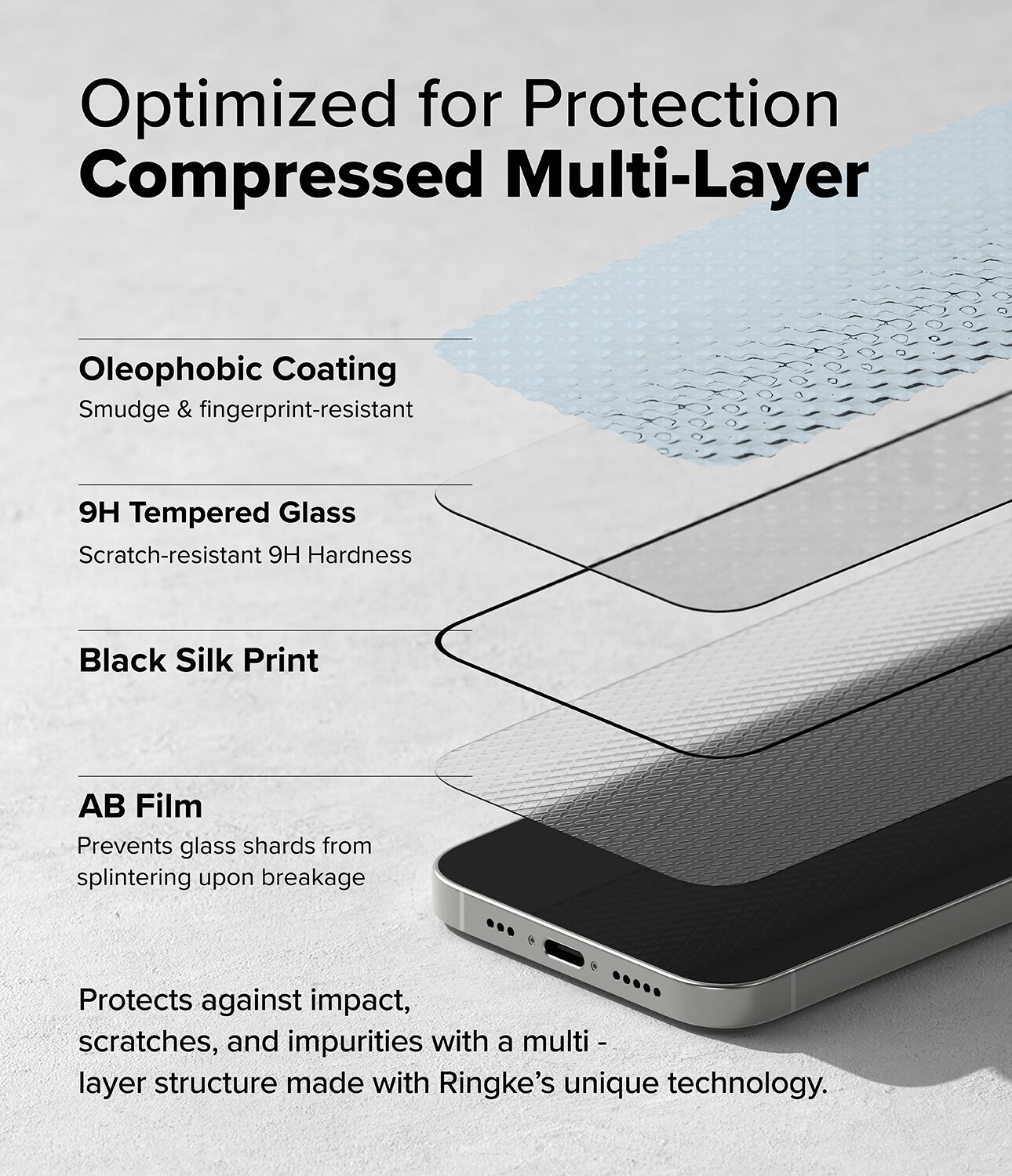 Easy Slide Glass (2 piezas) iPhone 16e