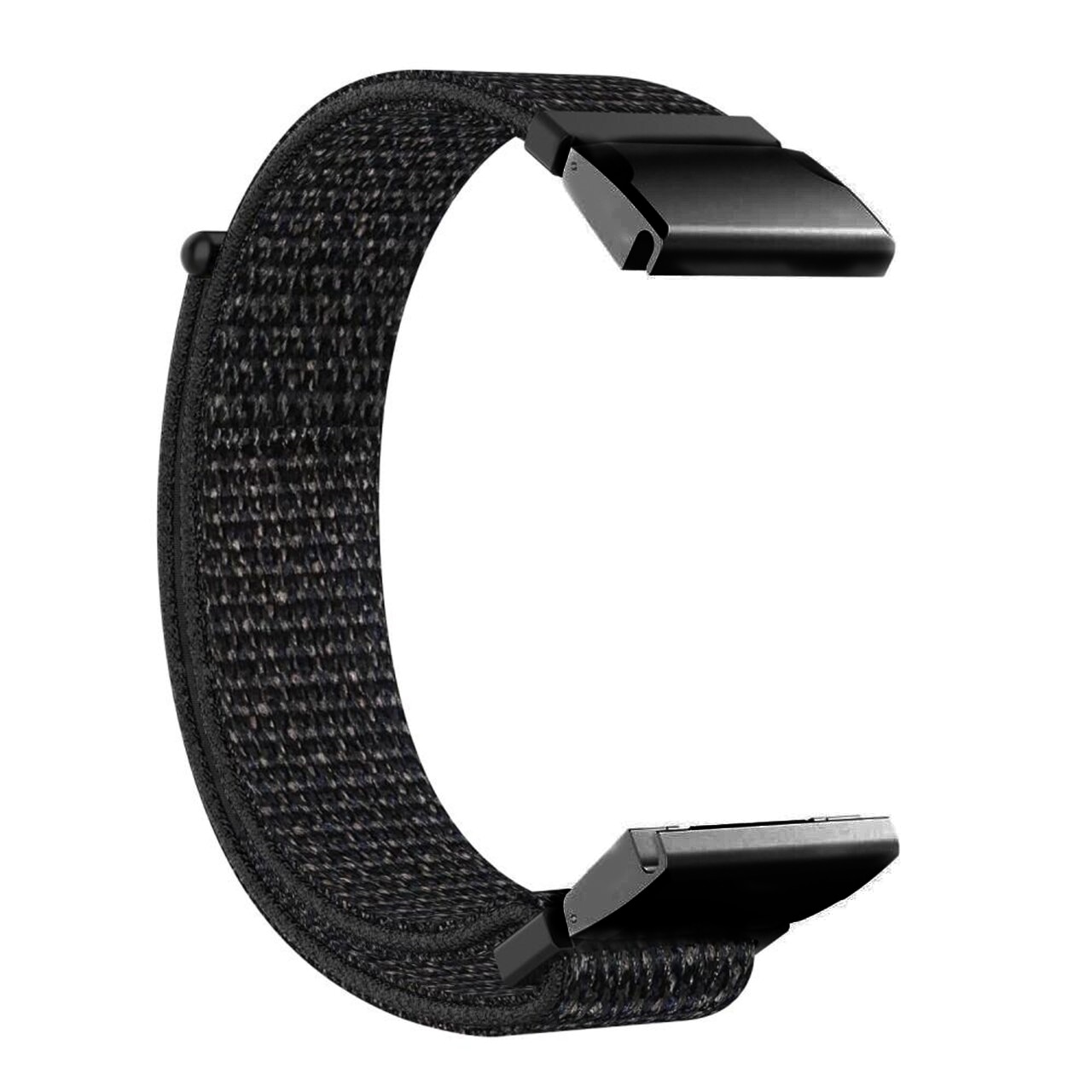 Correa de nailon Garmin Fenix 6S Negro