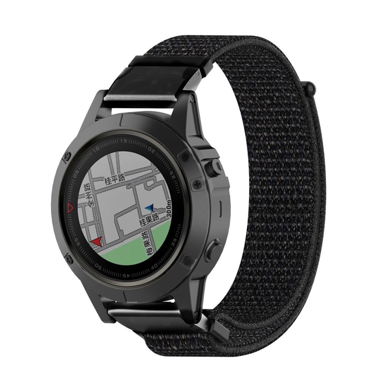 Correa de nailon Garmin Epix Pro 51mm Gen 2 negro