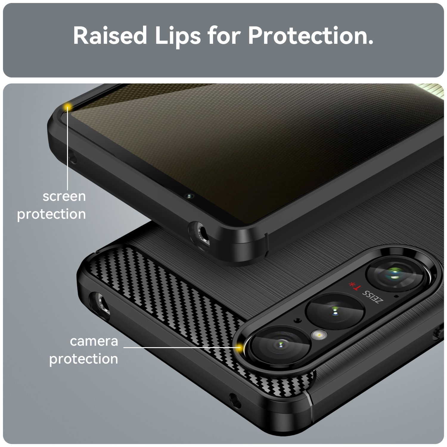 Funda TPU Brushed Sony Xperia 1 VI [F
