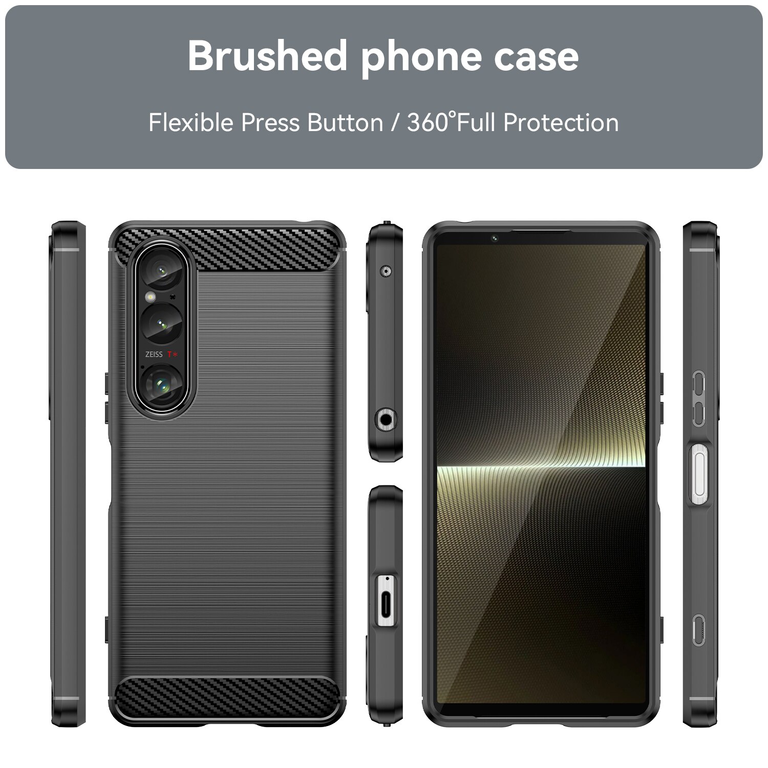 Funda TPU Brushed Sony Xperia 1 VI [F