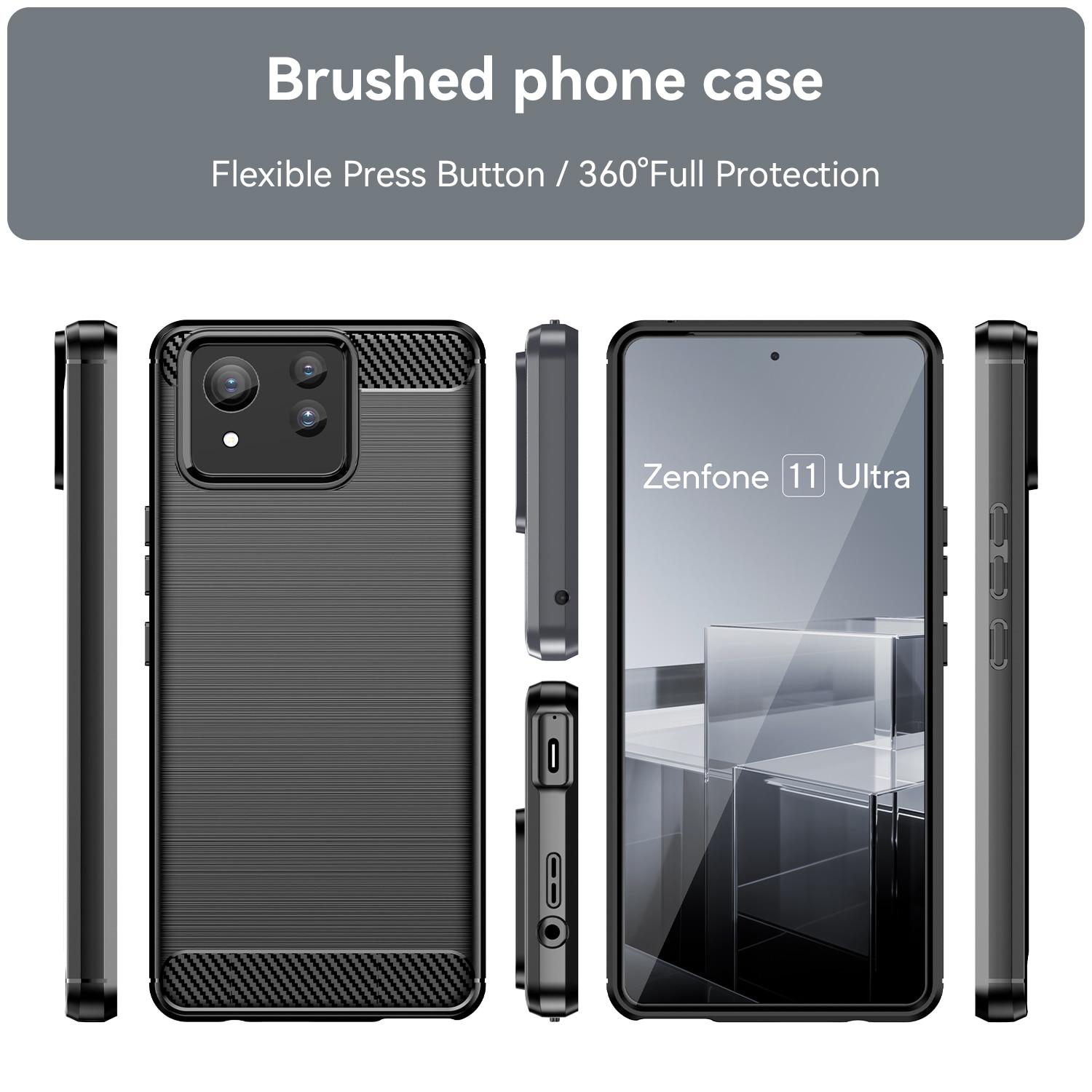 Funda TPU Brushed Asus Zenfone 11 Ultra [F