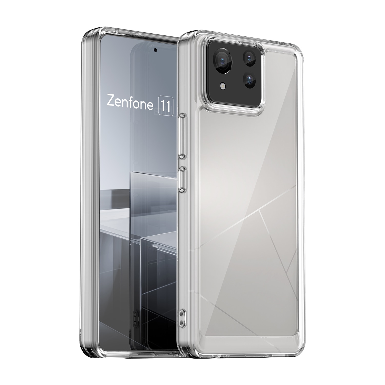 Funda Híbrida Crystal Hybrid Asus Zenfone 11 Ultra transparente