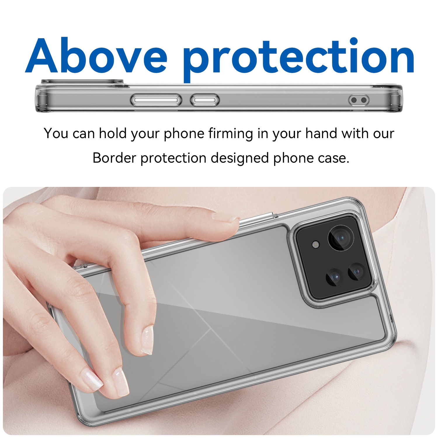 Funda Híbrida Crystal Hybrid Asus Zenfone 11 Ultra transparente