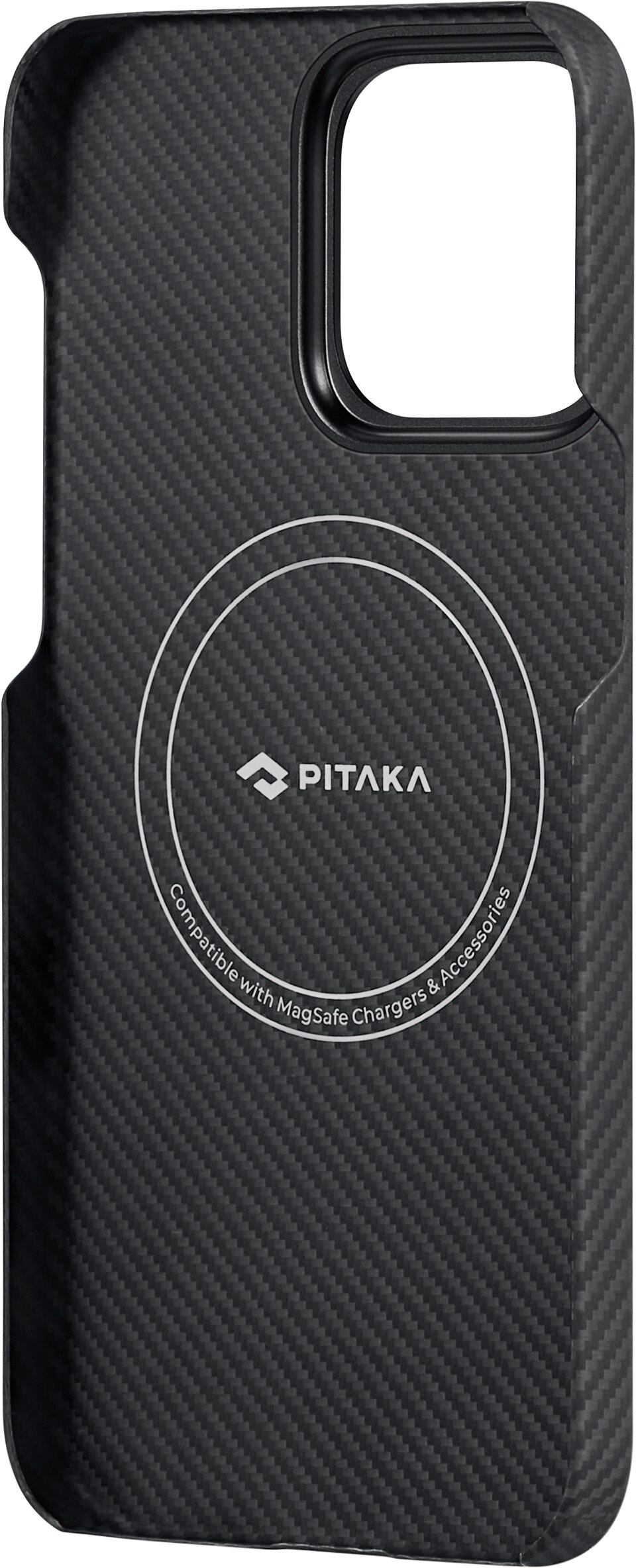 Funda MagEZ 4 600D iPhone 15 Pro Max Black/Grey