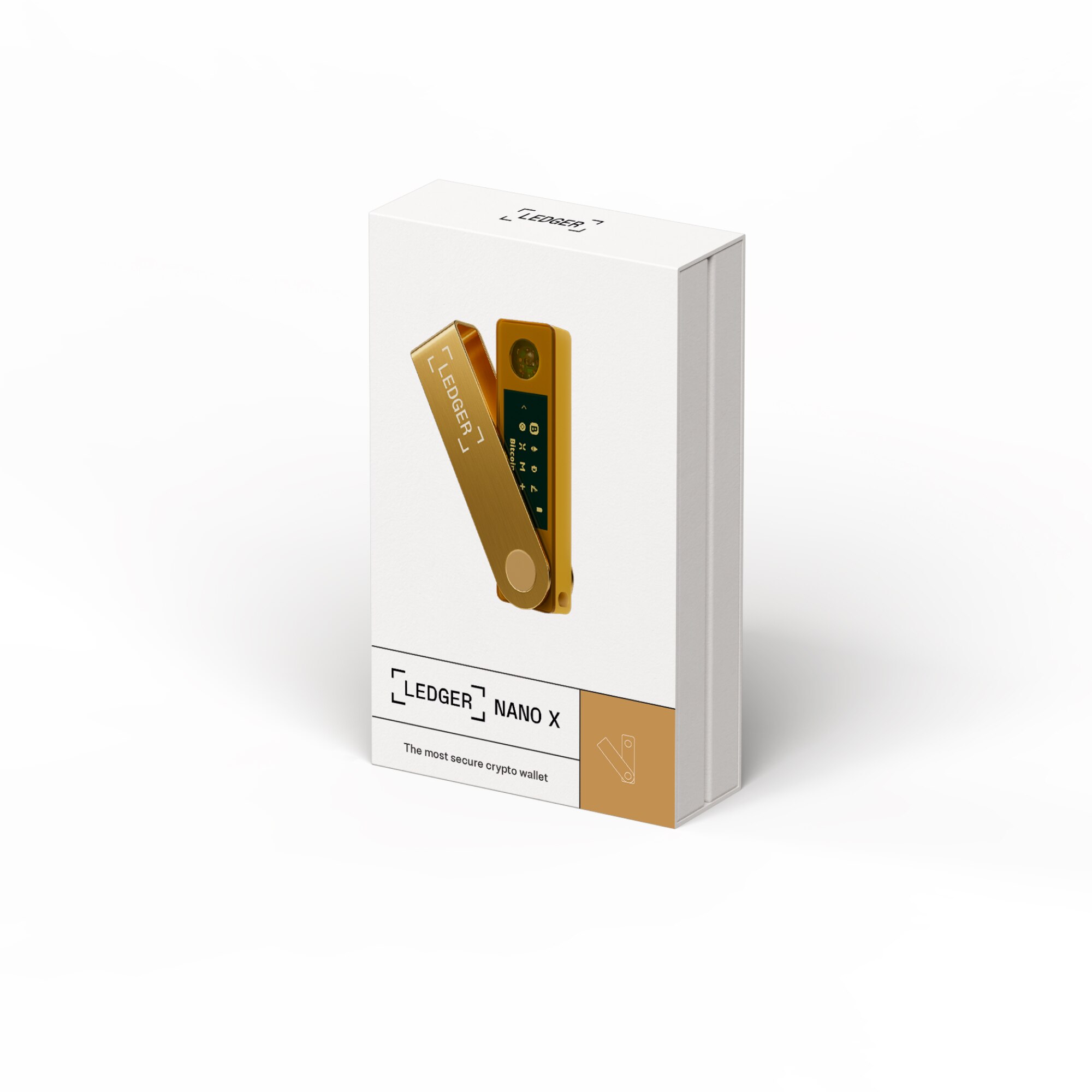 Nano X Crypto Hardware Wallet Oro