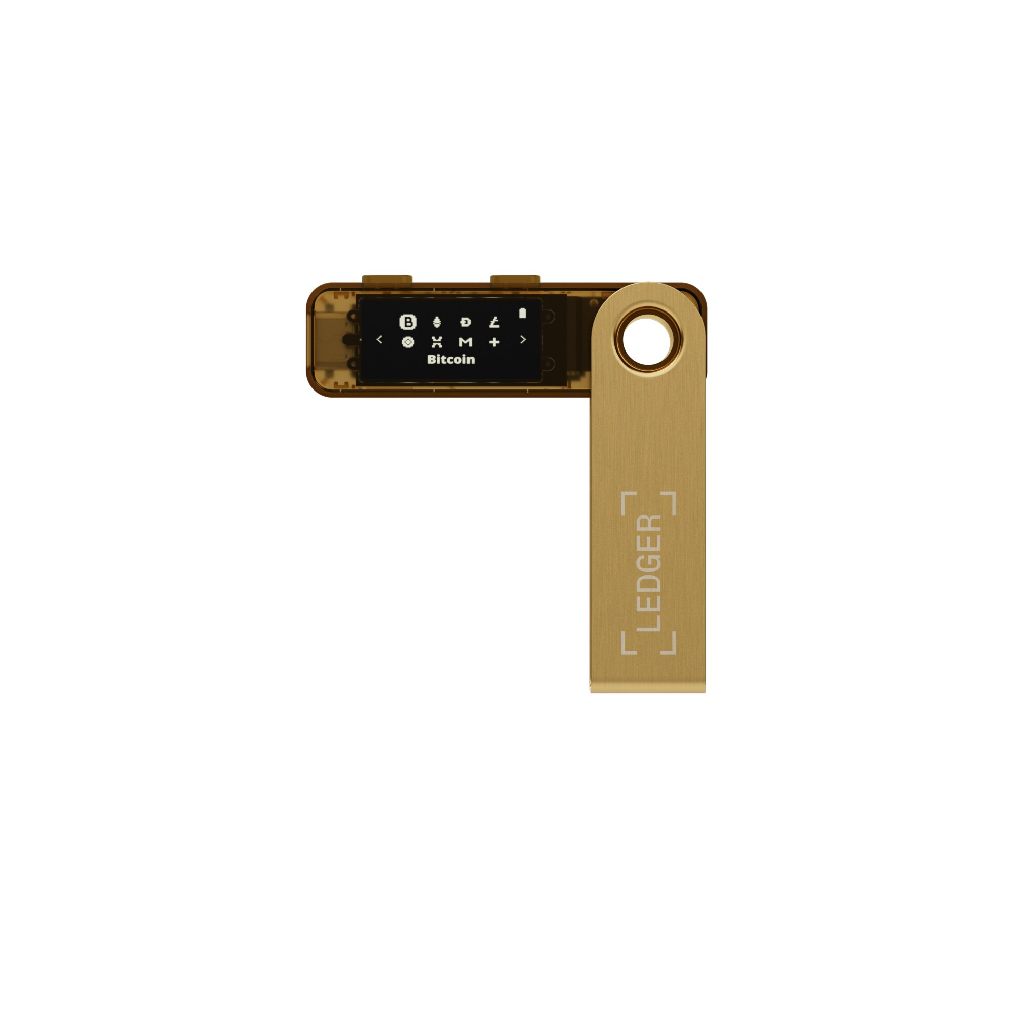 Nano S Plus Crypto Hardware Wallet Oro