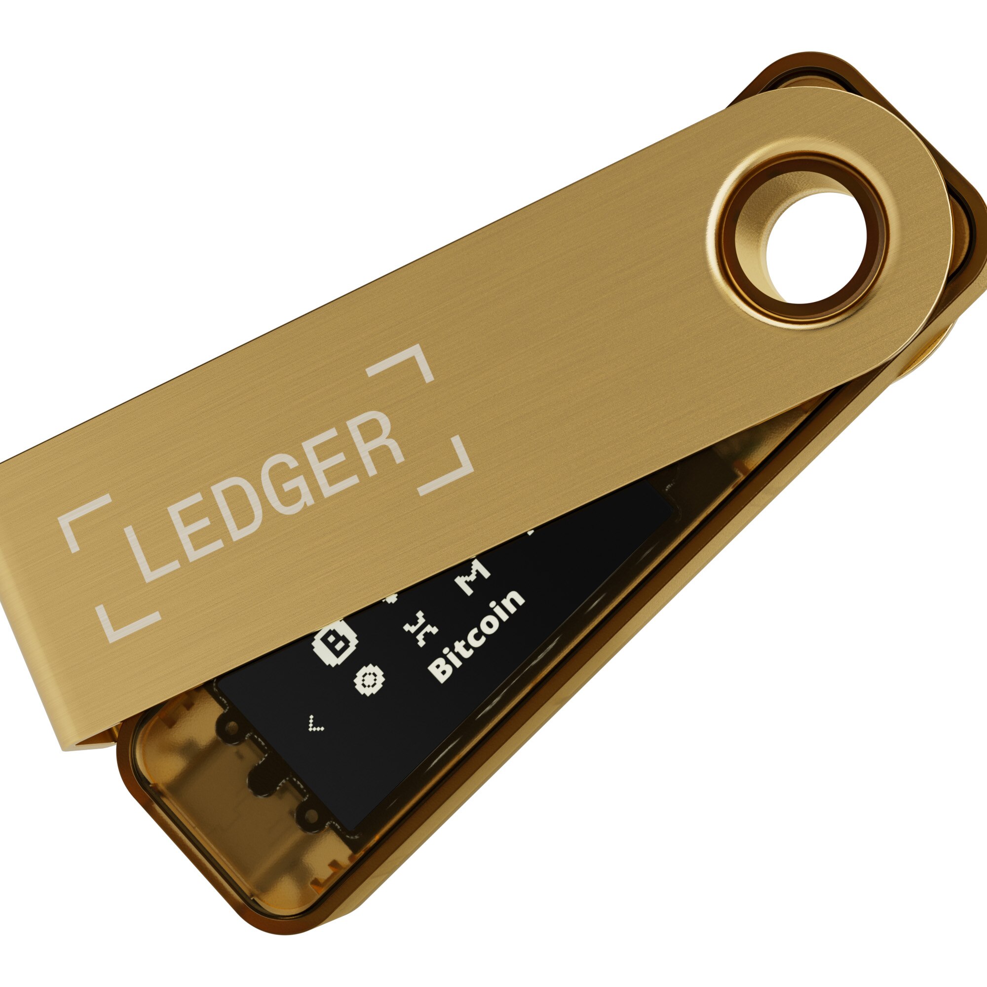 Nano S Plus Crypto Hardware Wallet Oro