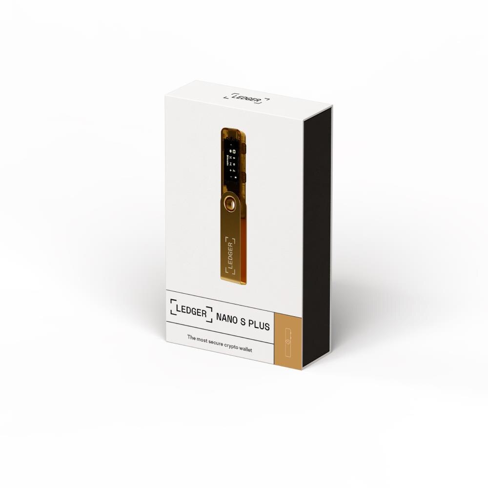 Nano S Plus Crypto Hardware Wallet Oro