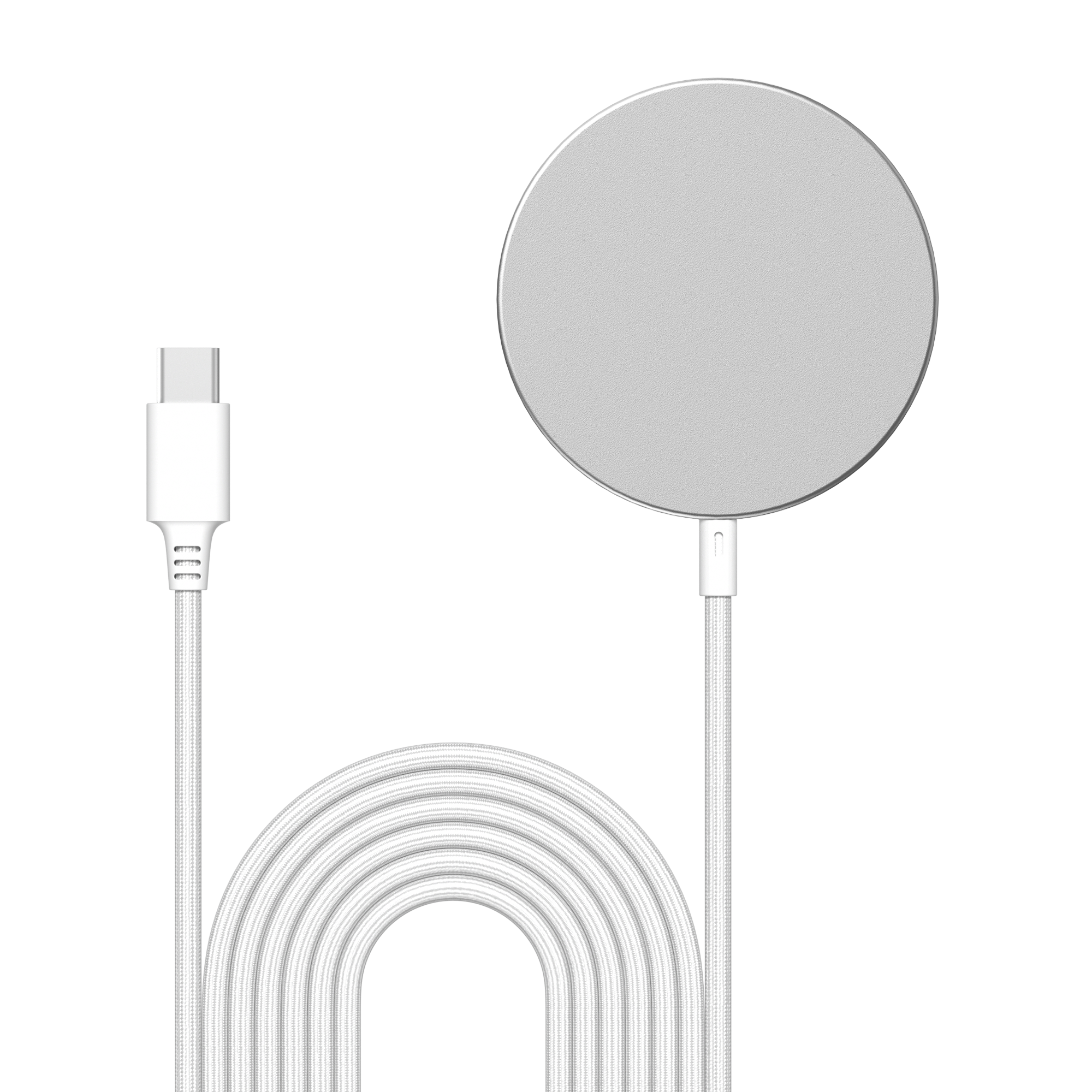Apple iPhone 13 Qi2 Cargador Inalámbrico Magnético 15W blanco