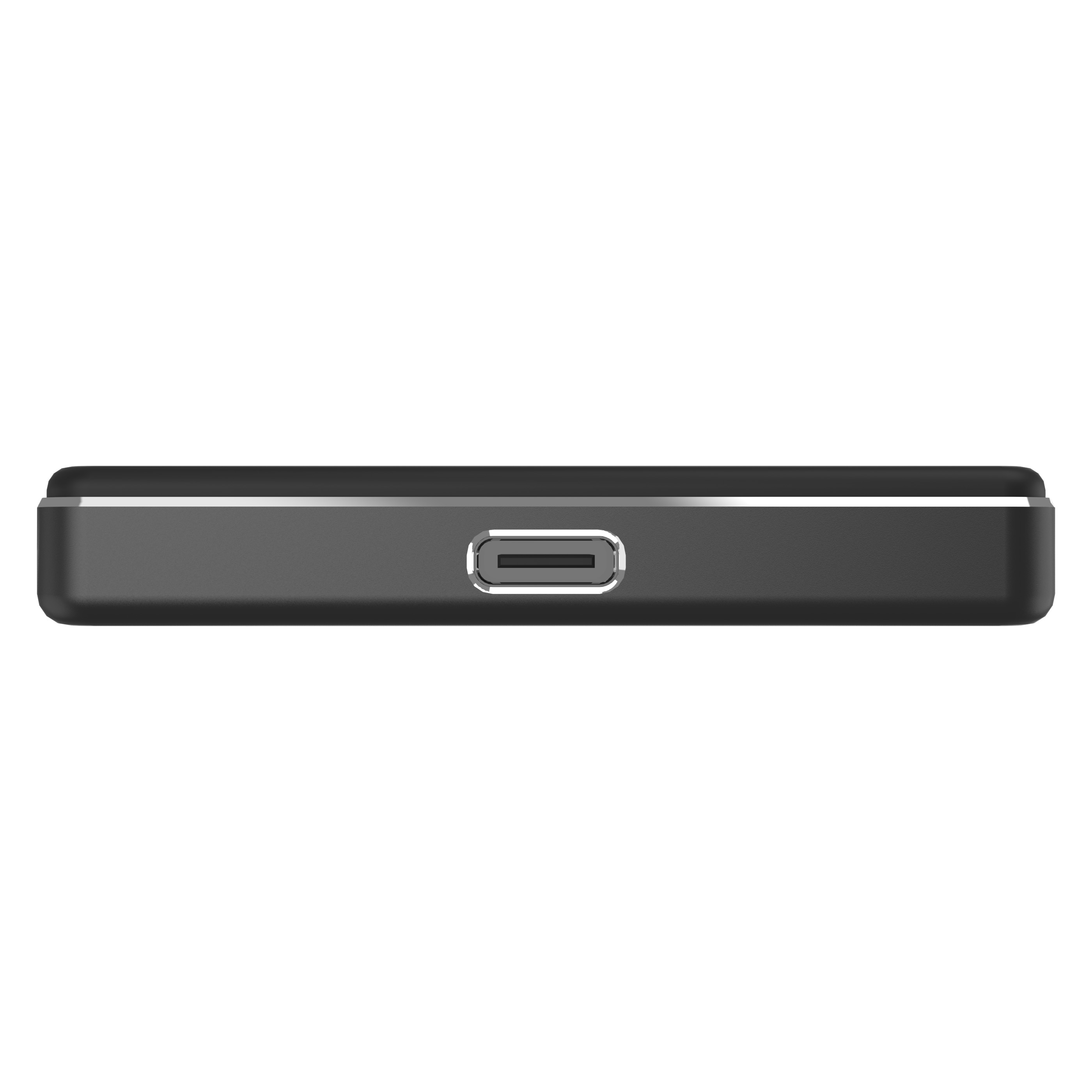 Powerbank inalámbrico magnético 5000 mAh. negro