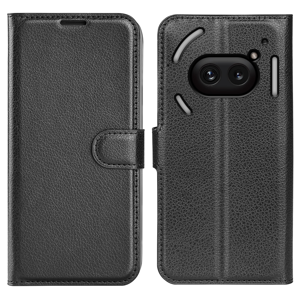 Funda cartera Nothing Phone 2a Negro