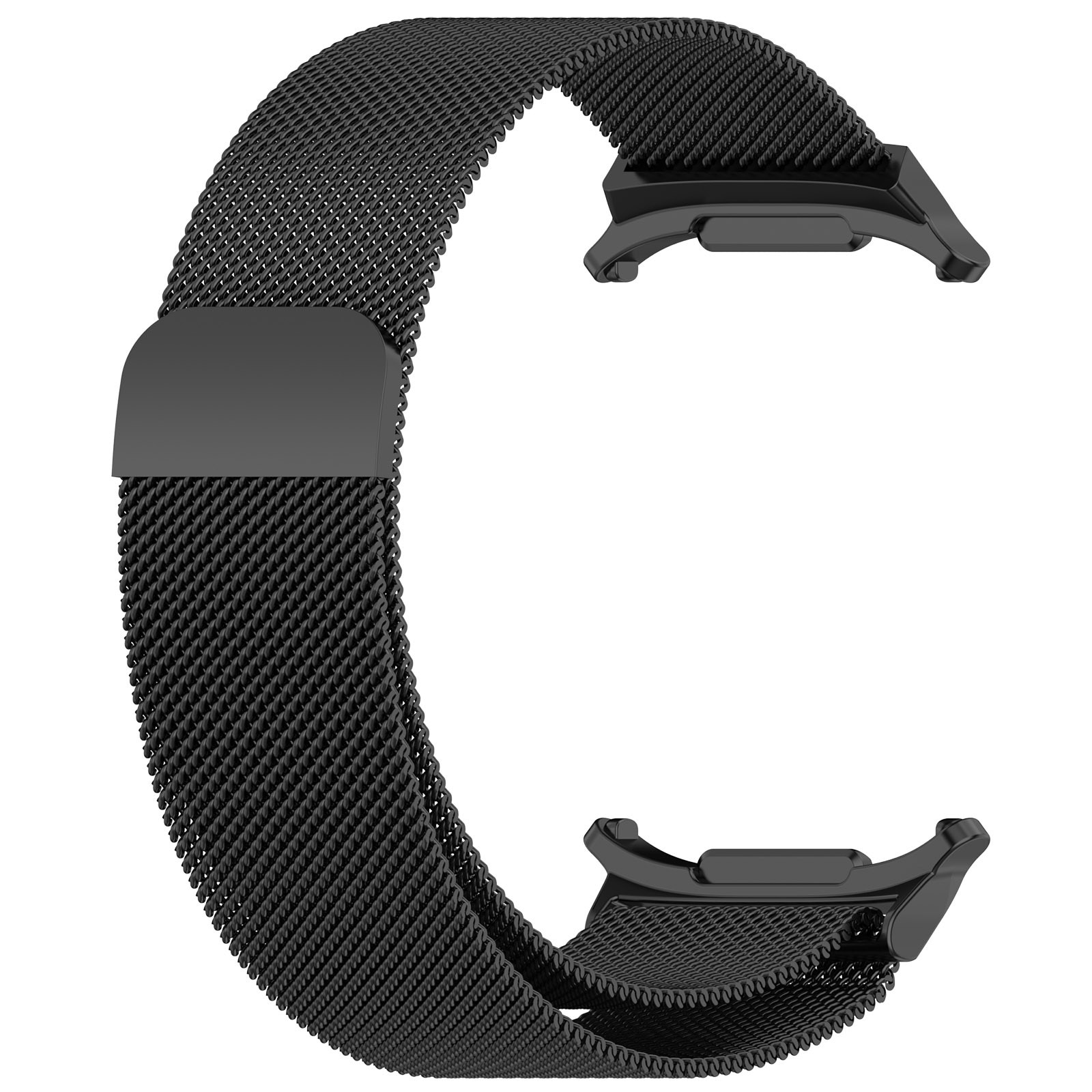 Pulsera milanesa para Samsung Galaxy Watch Ultra 47mm, Negro