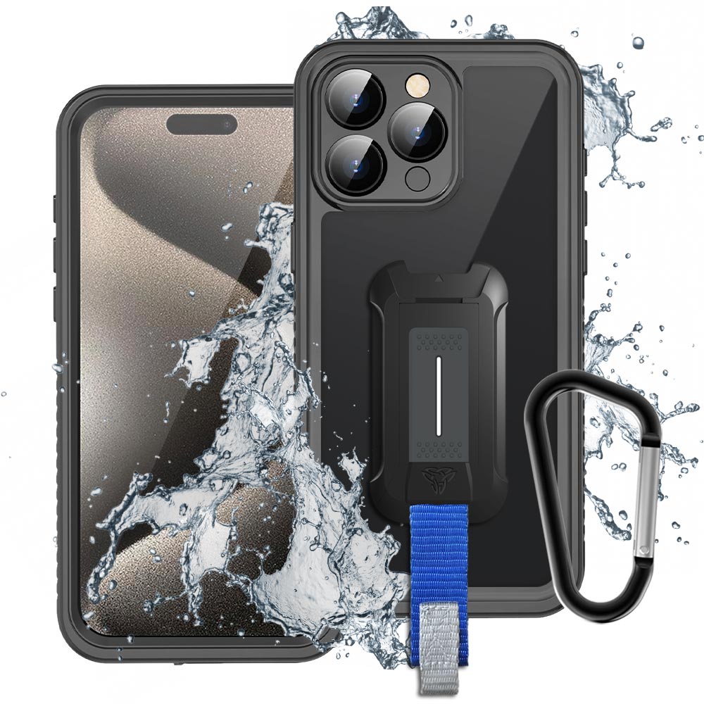 Funda MX Waterproof iPhone 15 Pro Max Black