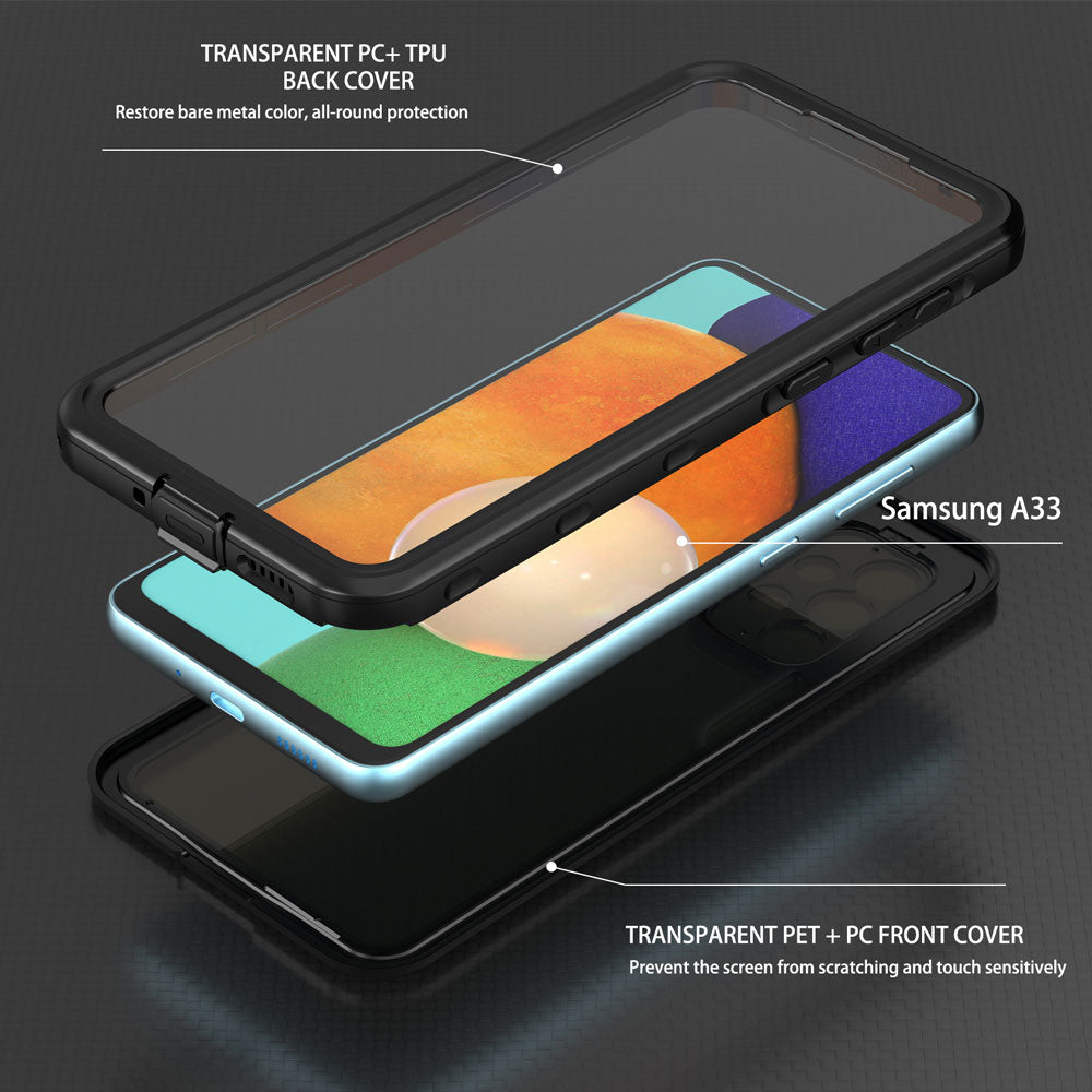 Funda MX Waterproof Samsung Galaxy A33 Black