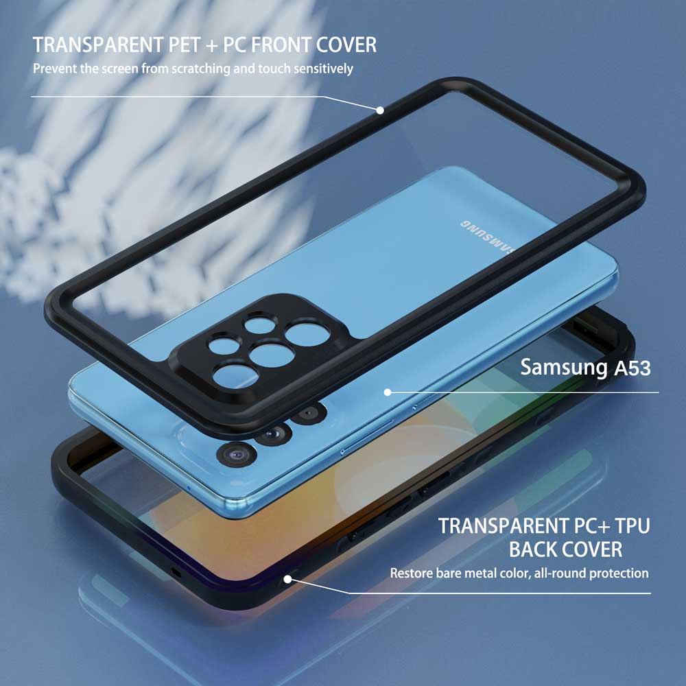 Funda MX Waterproof Samsung Galaxy A53 Black