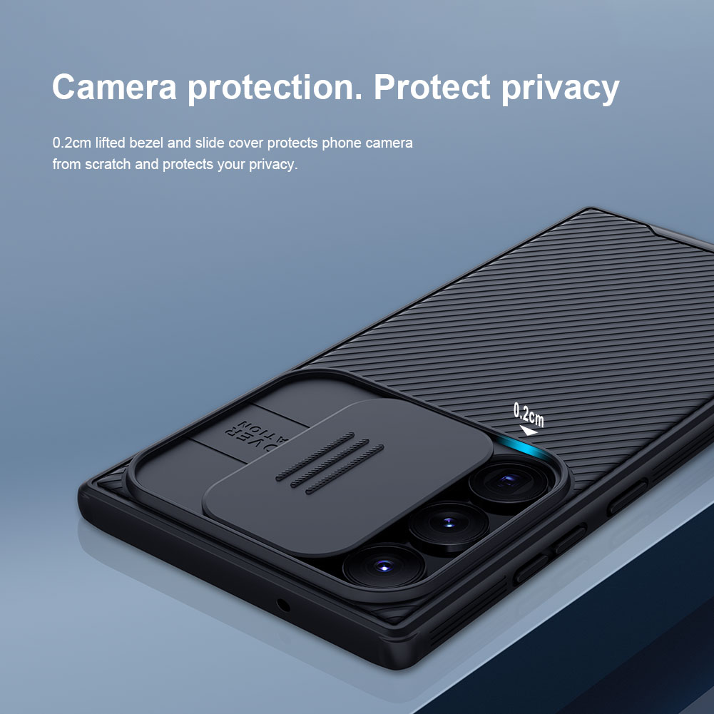 Funda CamShield Samsung Galaxy S23 Ultra negro