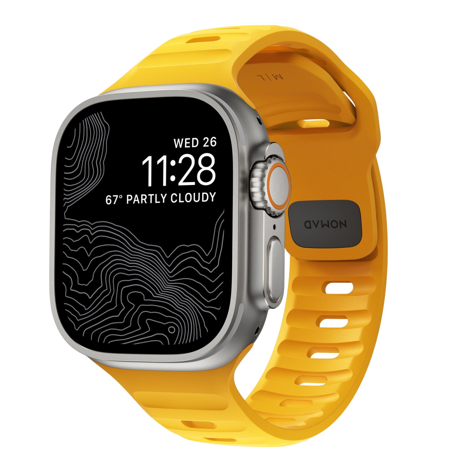 Sport Band Apple Watch 42/44/45mm Racing Yellow - Limited Edition
