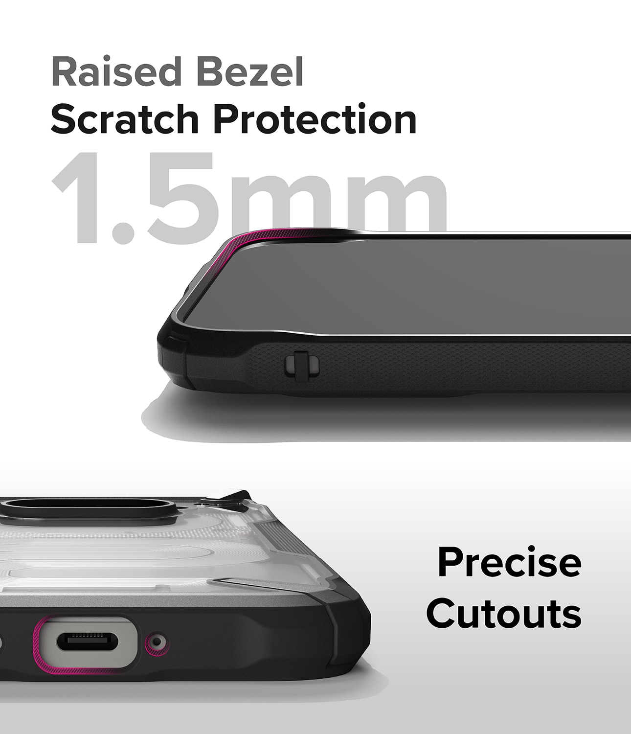 Funda Fusion X Nothing Phone 2a Negro