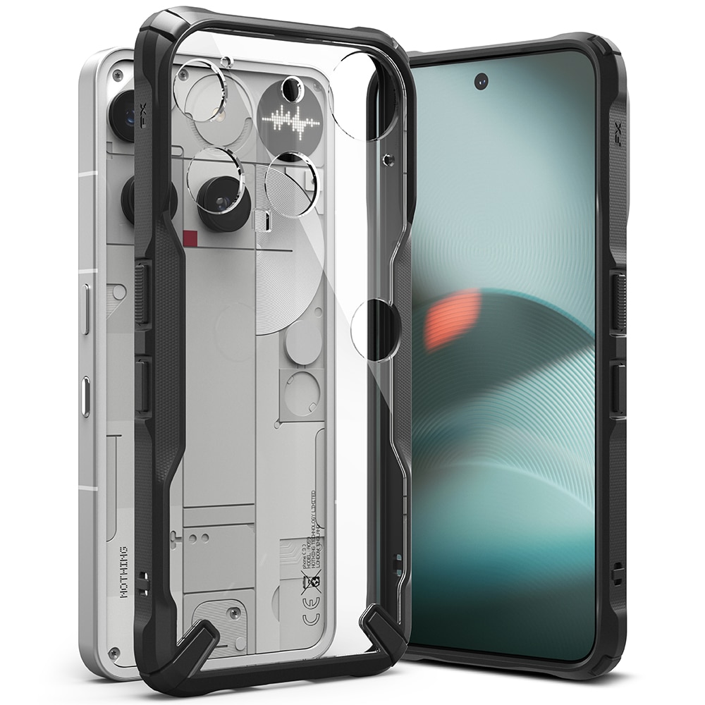 Funda Fusion X Nothing Phone 3 Negro